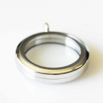 Silver Magnetic Locket